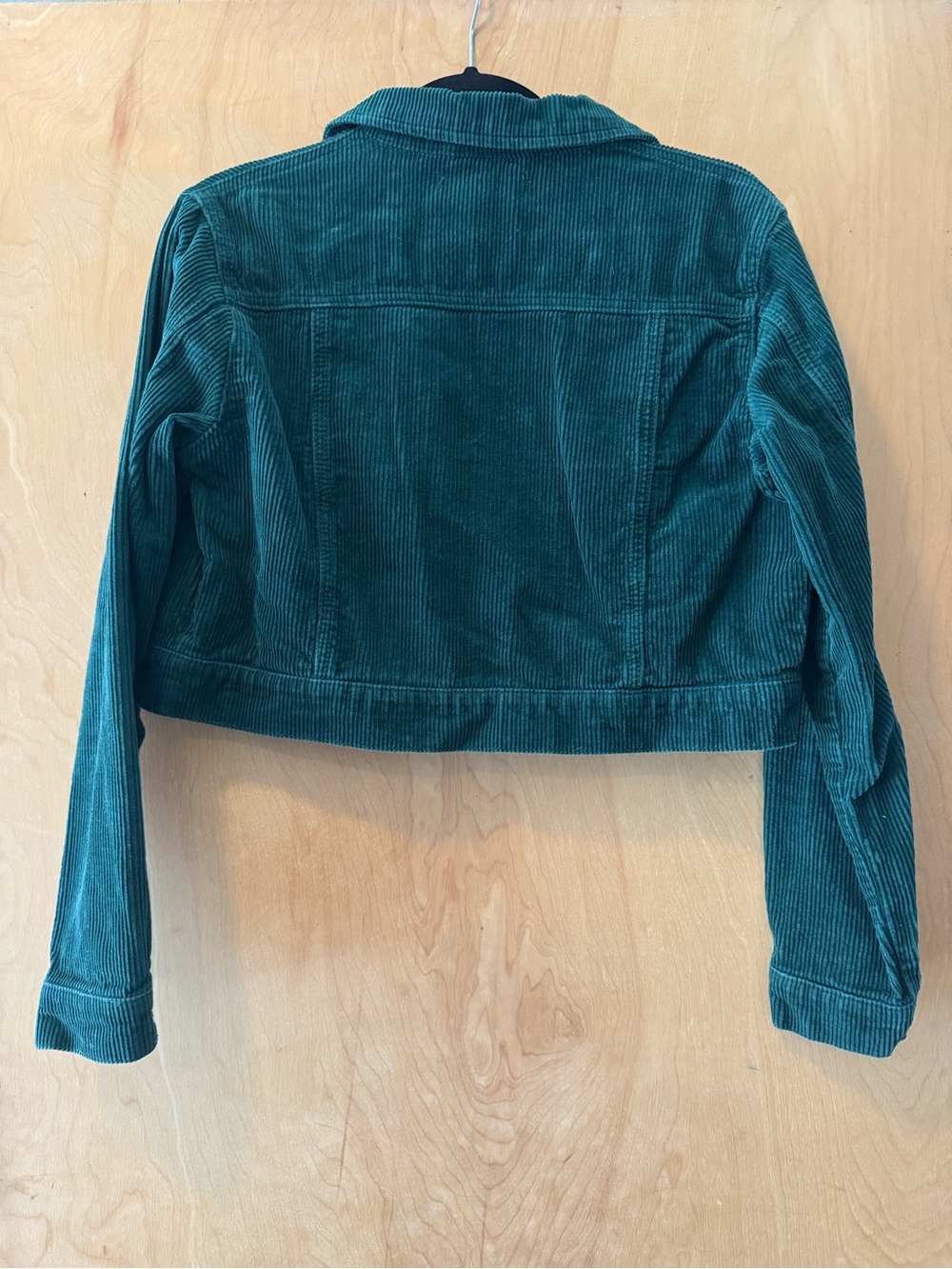 Forever 21 Green Corduroy Cropped Jacket - Picture 4 of 4